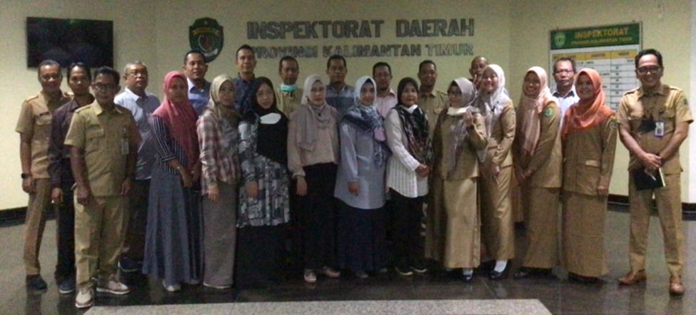 Konsultasi Reviu Bantuan Keuangan Provinsi Inspektorat Kabupaten Paser ke Inspektorat Provinsi Kalimantan Timur